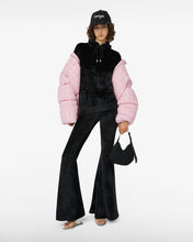 Load image into Gallery viewer, Gcds Band Logo Velvet Hoodie | Unisex Sweatshirts Black | GCDS®