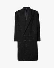 Load image into Gallery viewer, Double Breasted Tweed Coat