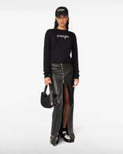 Load image into Gallery viewer, Cringe Sweater | Women Knitwear Black | GCDS®