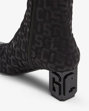 Load image into Gallery viewer, Monogram Logo Heel Ankle Boots | Women Boots Black | GCDS®