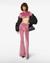 Load image into Gallery viewer, Velvet Top | Women Tops Mauve Pink | GCDS®