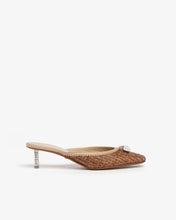 Load image into Gallery viewer, Gcds Monogram Rafia Logo Chain Mules
