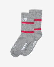 Load image into Gallery viewer, Gcds 88 Logo Socks : Unisex Socks Grey | GCDS Spring/Summer 2023
